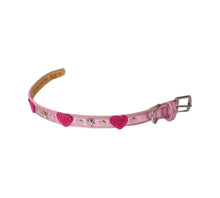Load image into Gallery viewer, IZZY Heart Dog Collar w-Studs &amp; Skull Heads