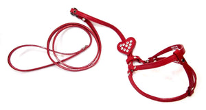 Heart All-In-One Harness with Crystals
